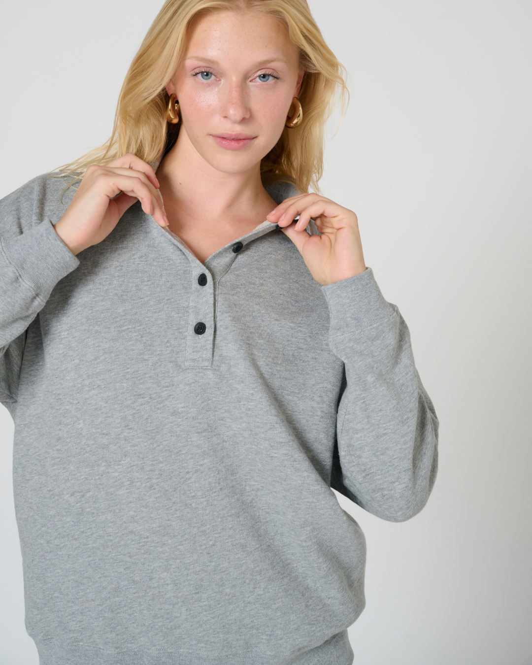 Colleen polo sweatshirt