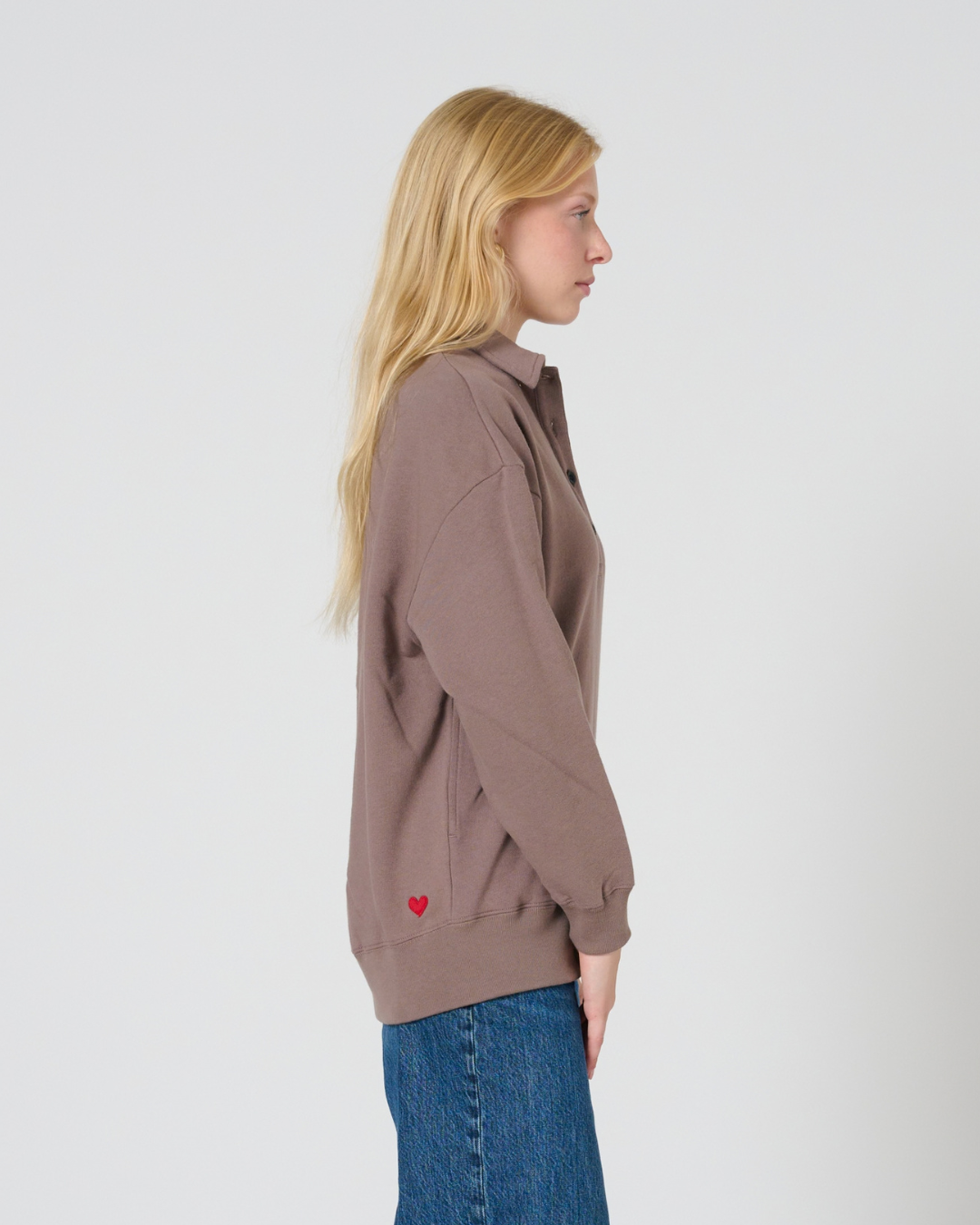 Colleen polo sweatshirt