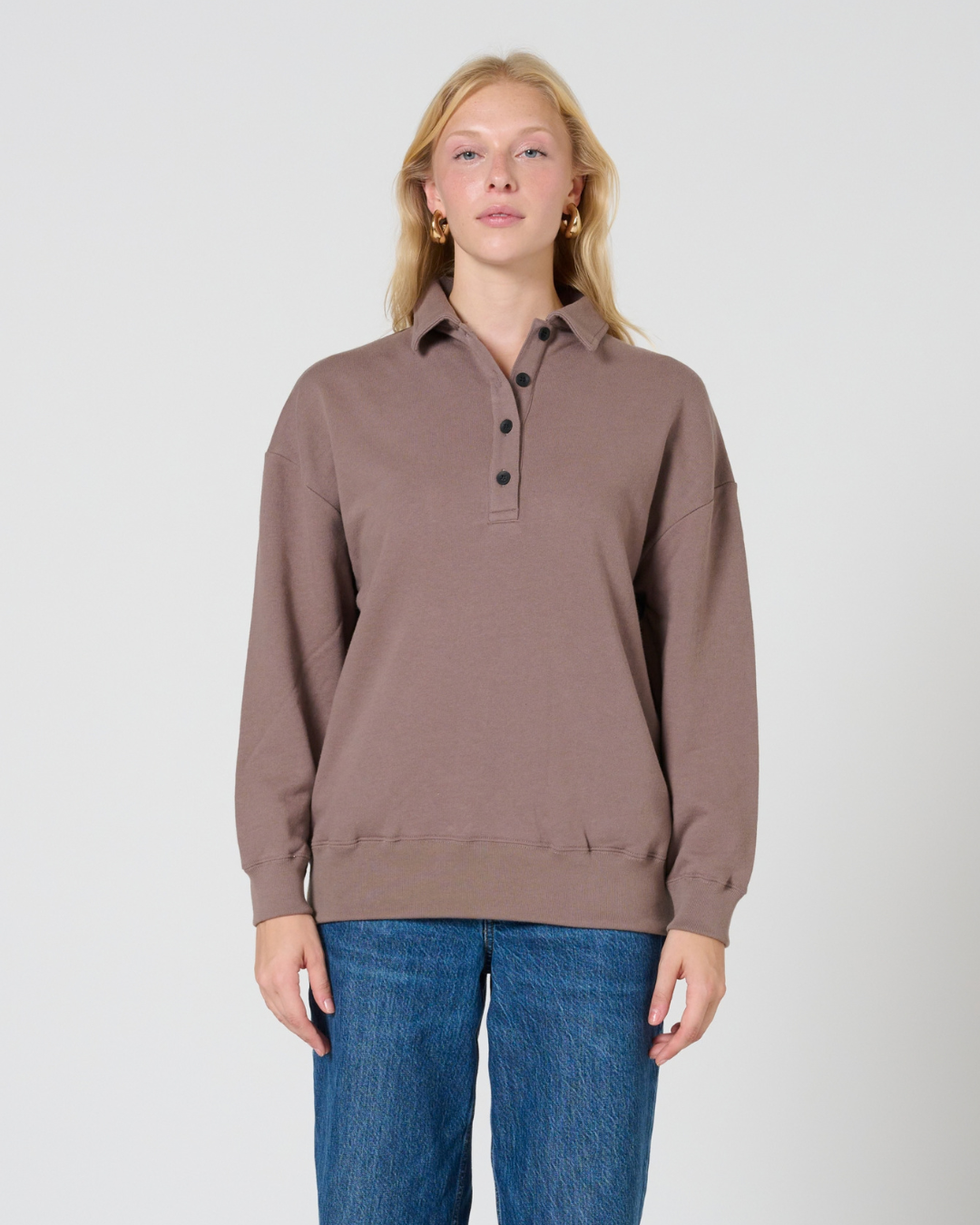 Colleen polo sweatshirt