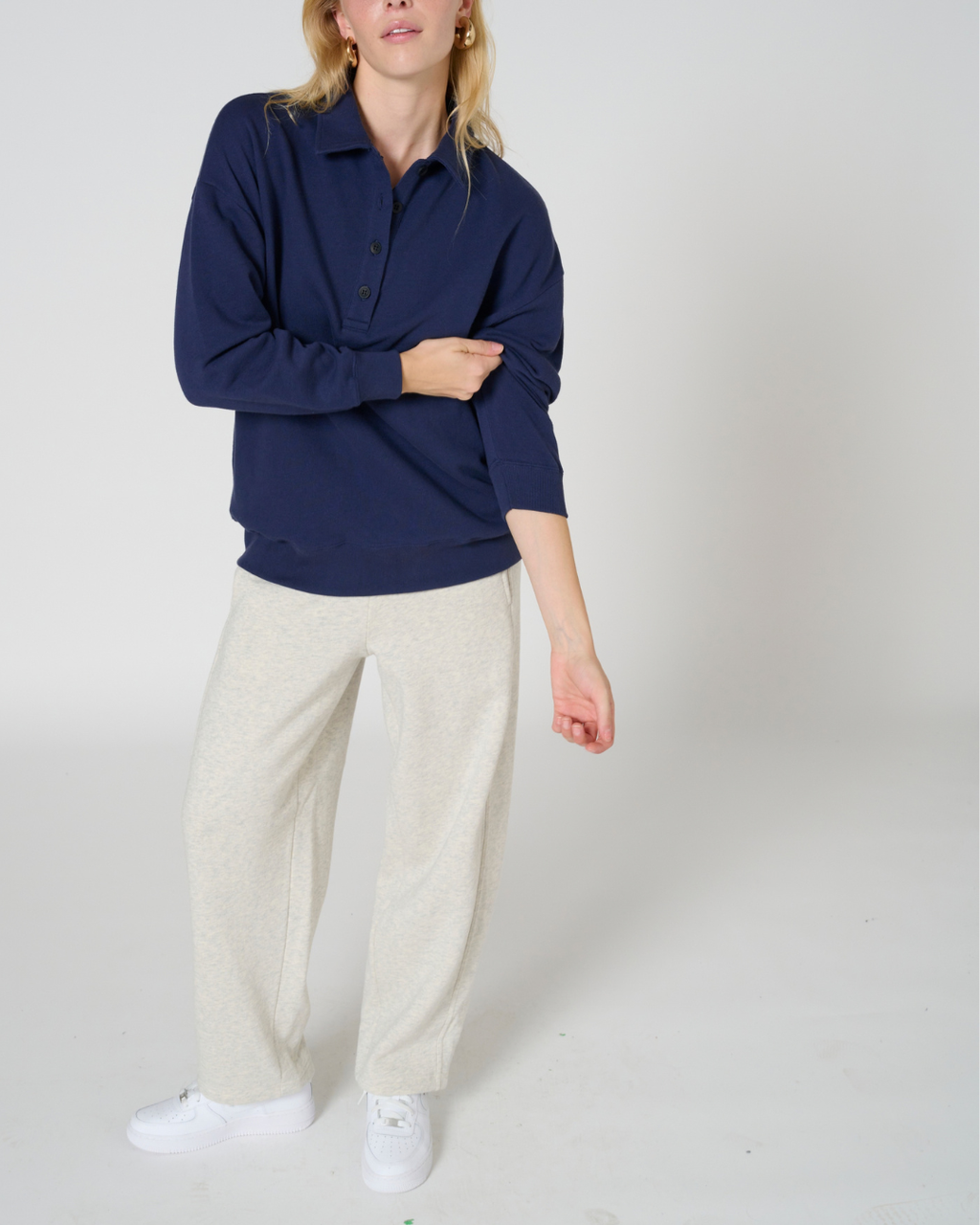 Colleen polo sweatshirt