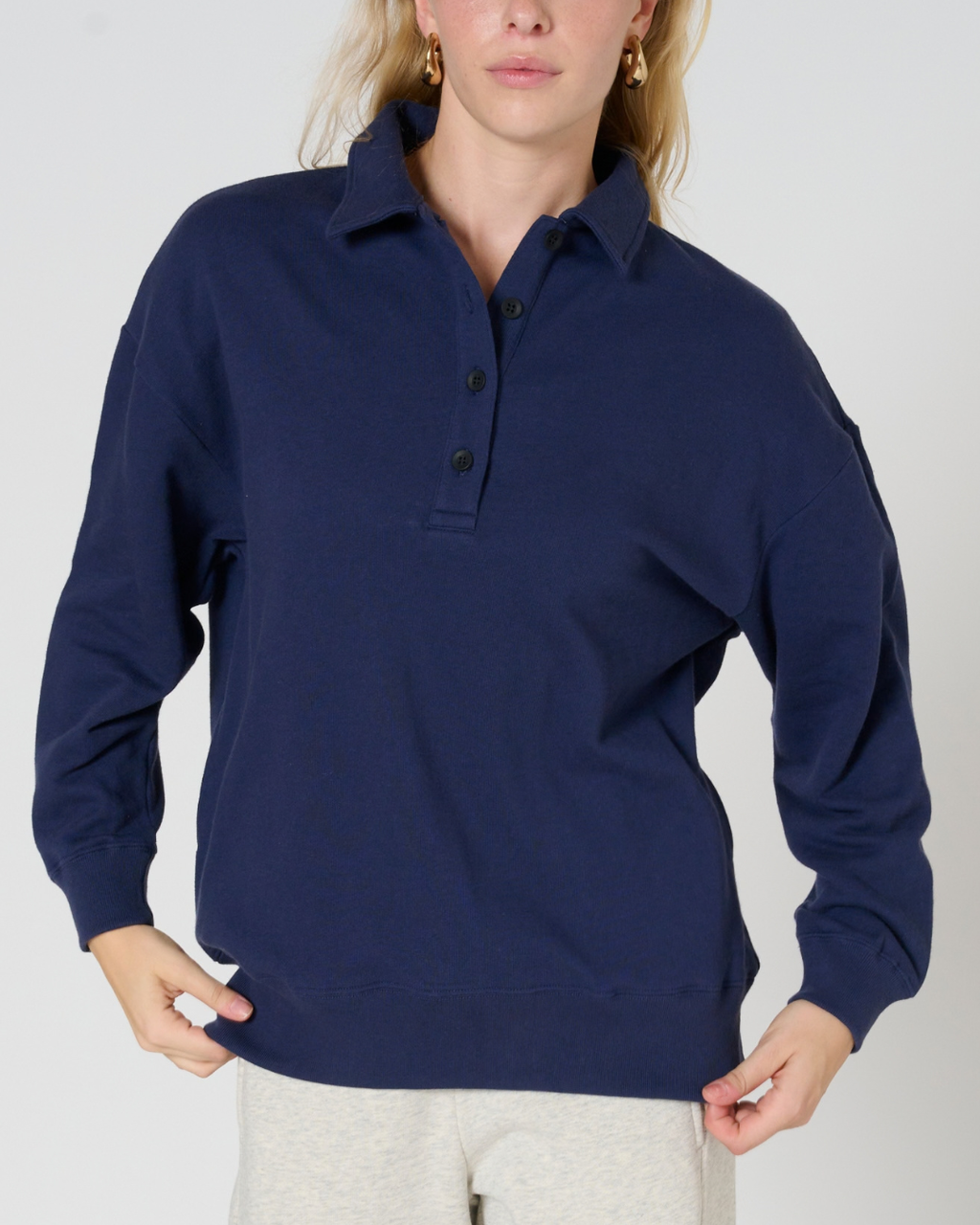 Colleen polo sweatshirt