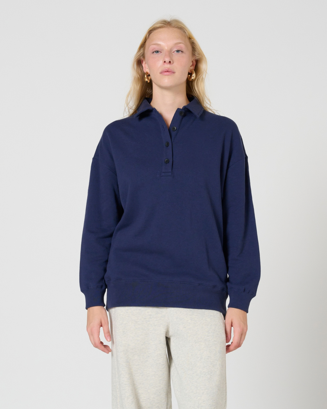 Colleen polo sweatshirt