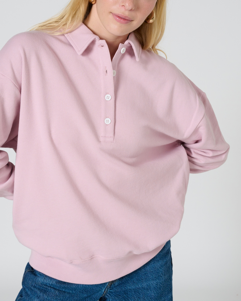 Colleen polo sweatshirt