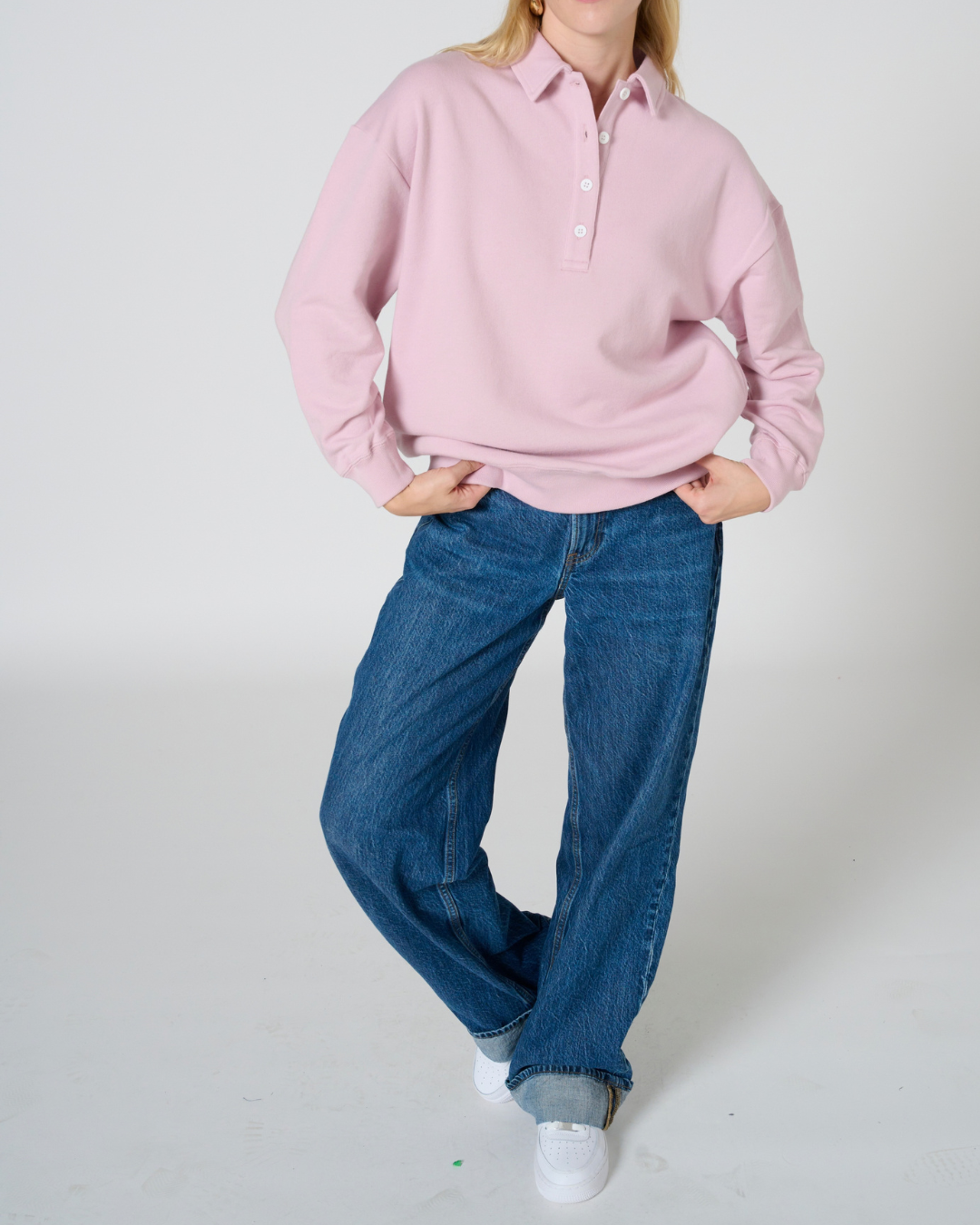 Colleen polo sweatshirt