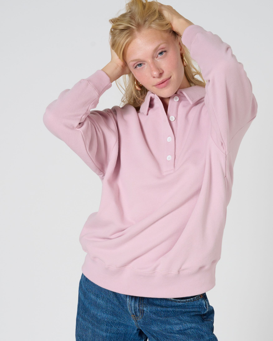 Colleen polo sweatshirt