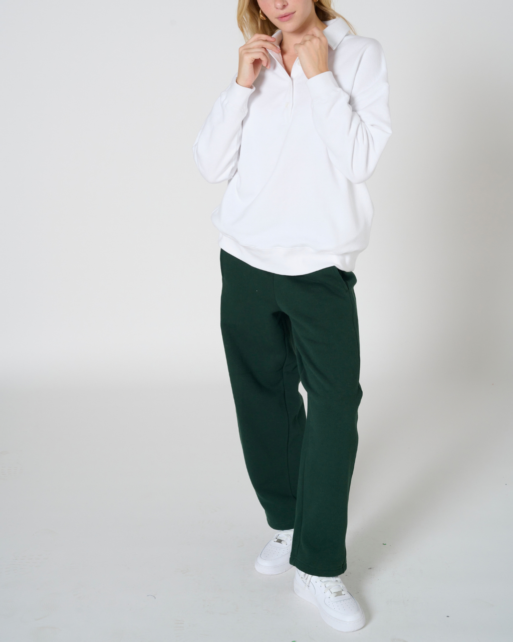 Colleen polo sweatshirt