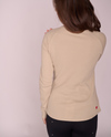 Eliot crew neck long sleeve top