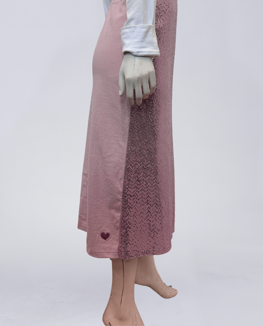 Natalie wrap midi skirt