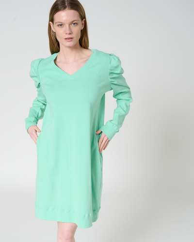 Glueda puff sleeve Tunic dress