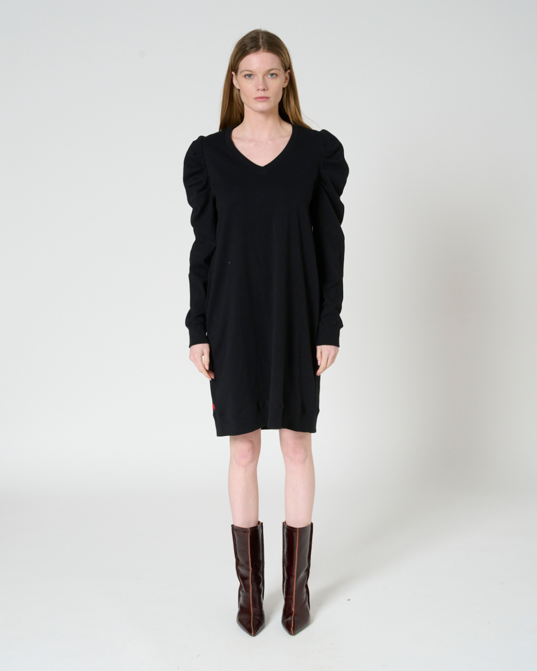 Glueda puff sleeve Tunic dress