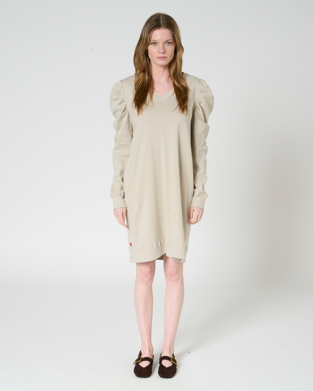 Glueda puff sleeve Tunic dress