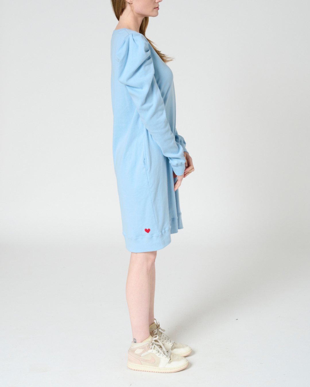 Glueda puff sleeve Tunic dress