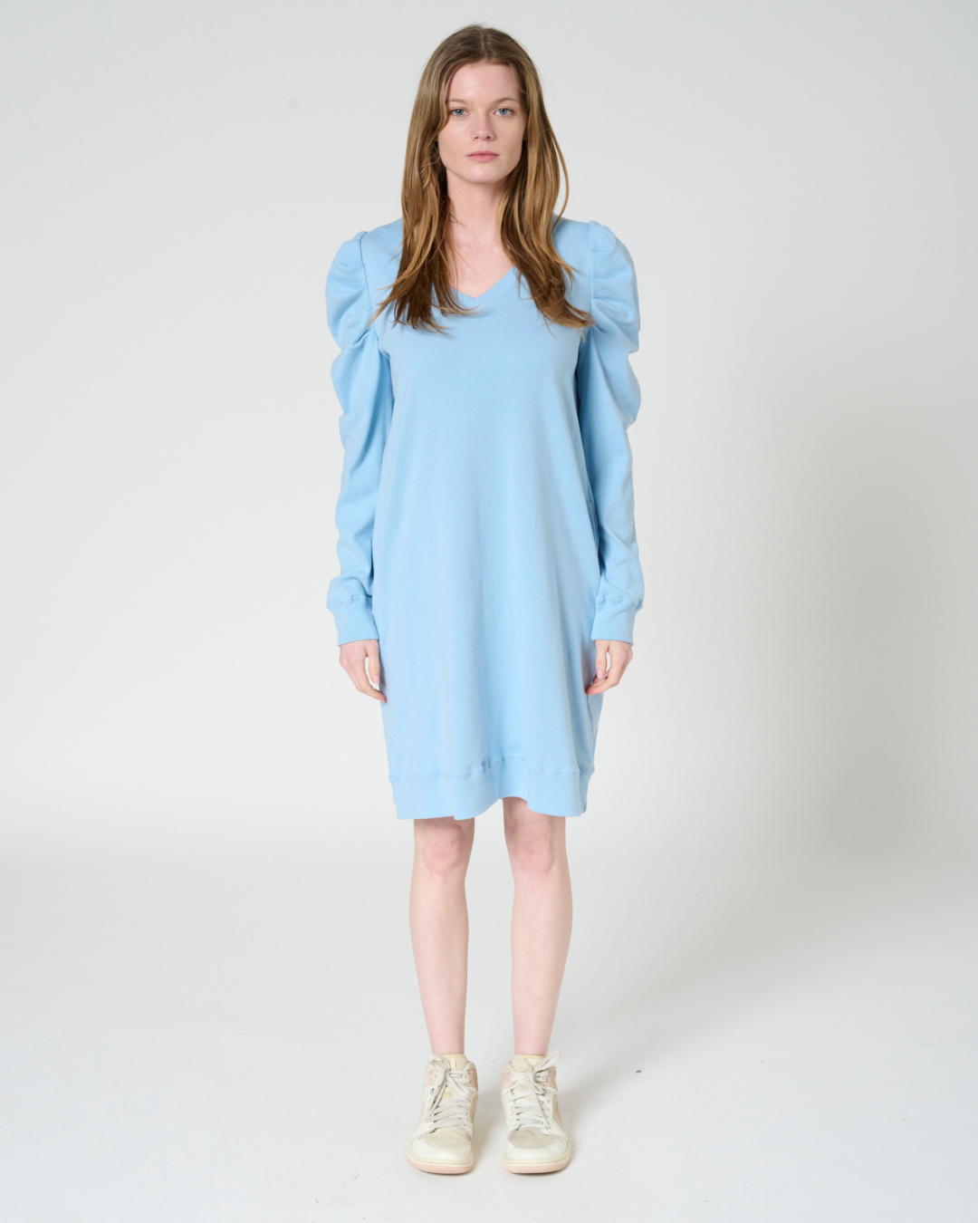 Glueda puff sleeve Tunic dress