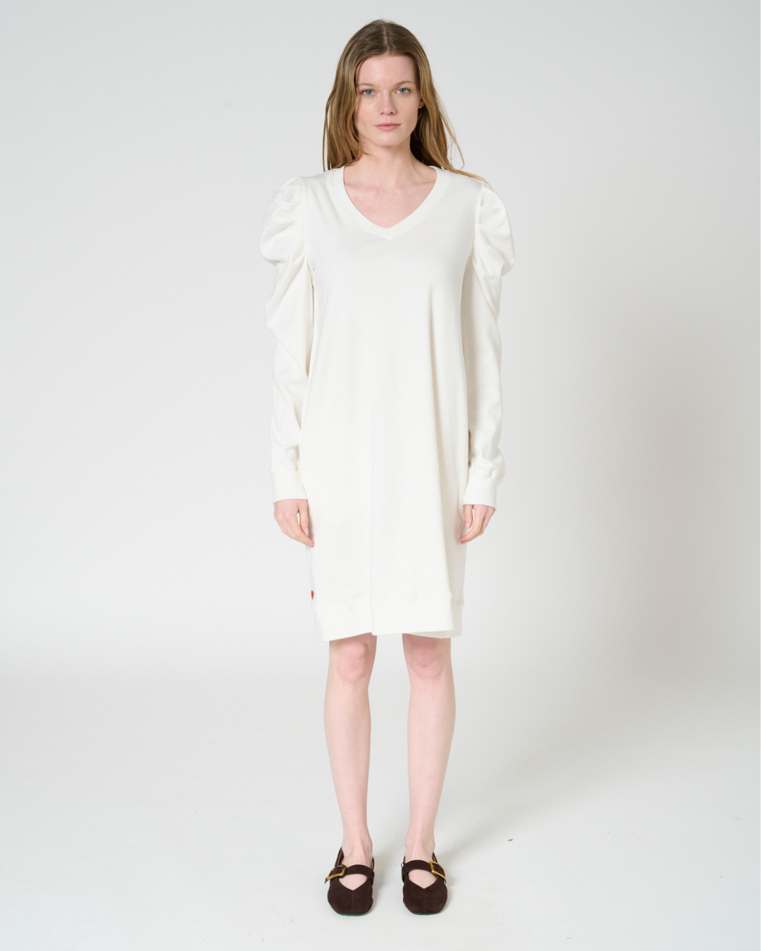 Glueda puff sleeve Tunic dress