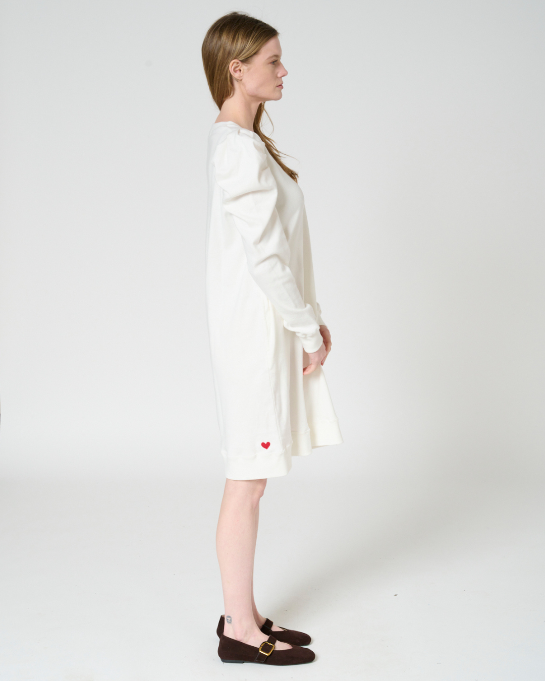 Glueda puff sleeve Tunic dress