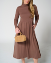 Milarosa Turtleneck Midi dress