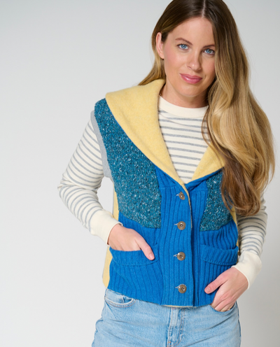 Katie sleeveless cardigan