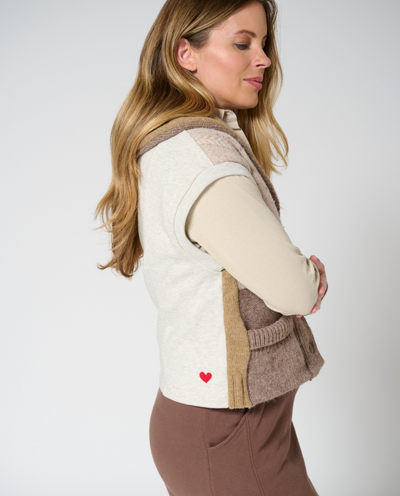 Katie sleeveless cardigan