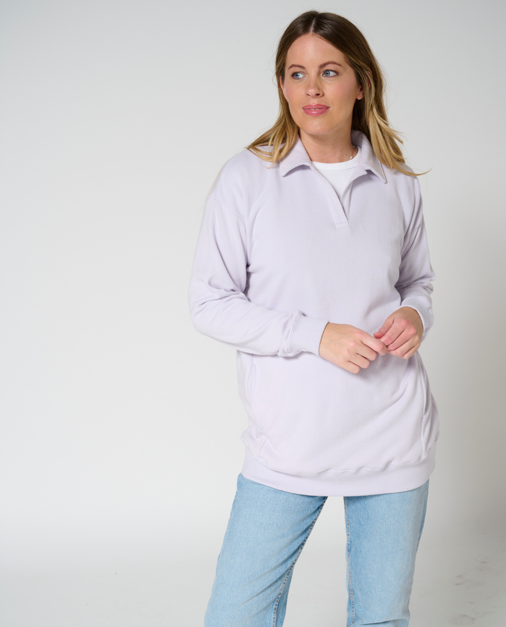Veronique polo sweatshirt