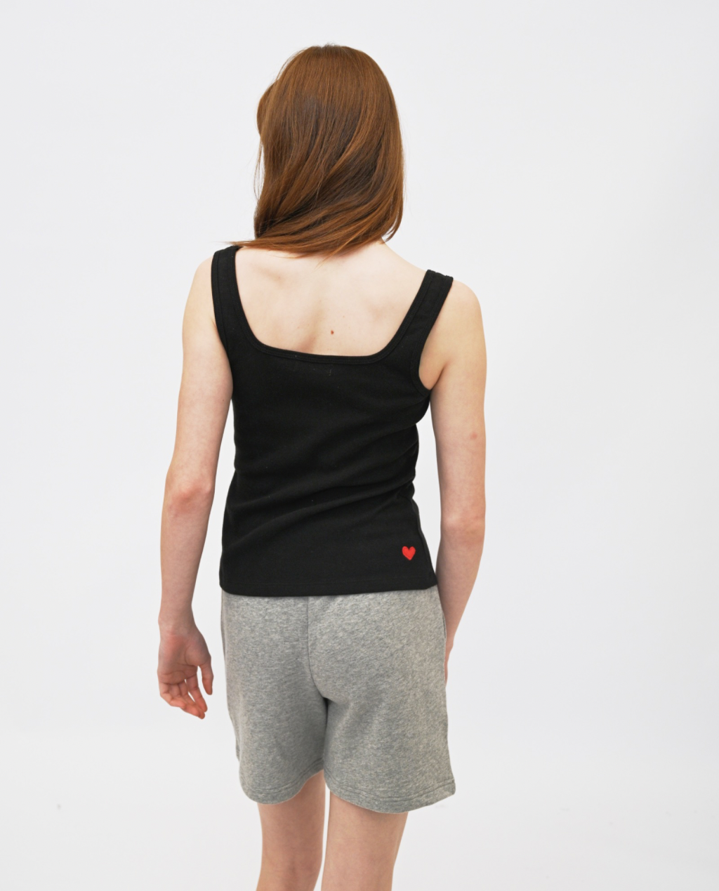 Navi square Neck Tank Top