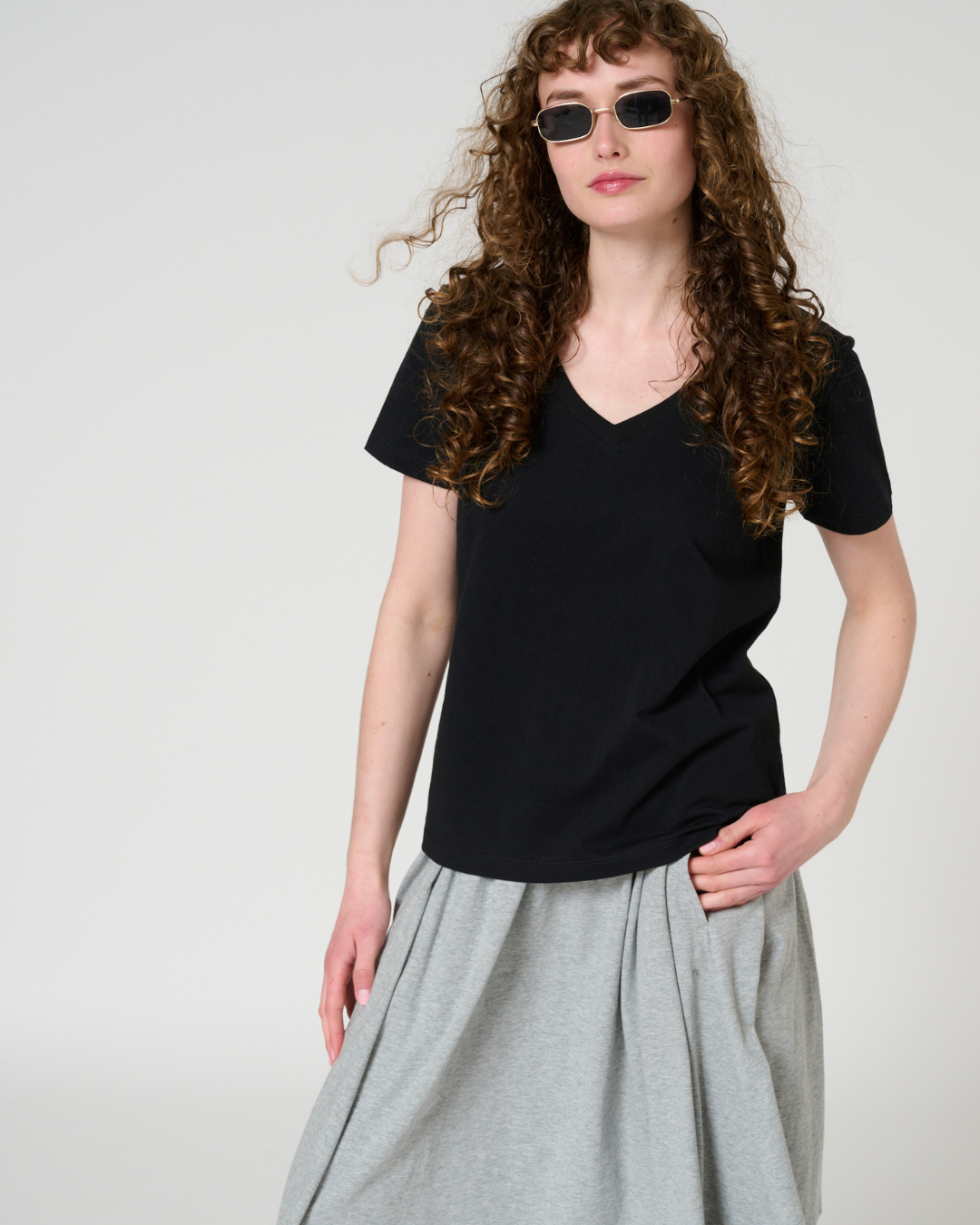 Isabelle V-neck Top