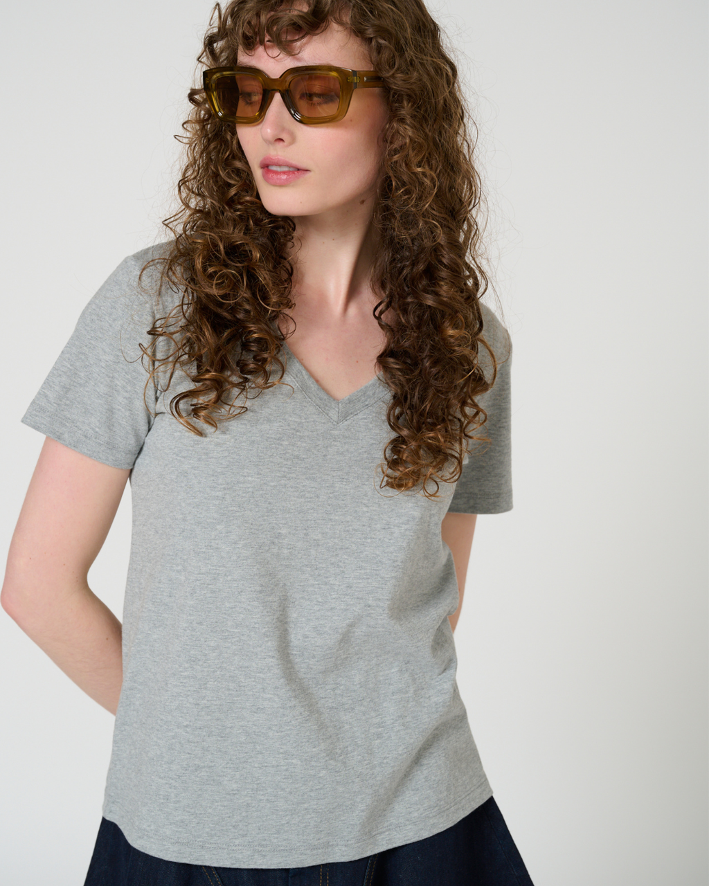 Isabelle V-neck Top