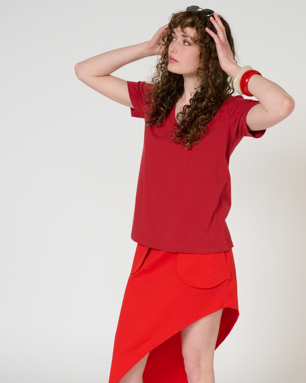 Isabelle V-neck Top