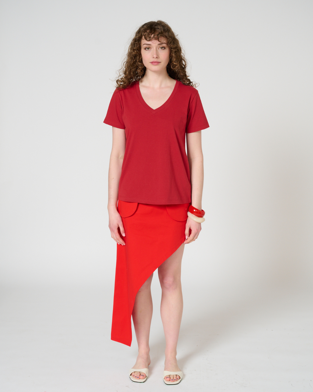 Isabelle V-neck Top