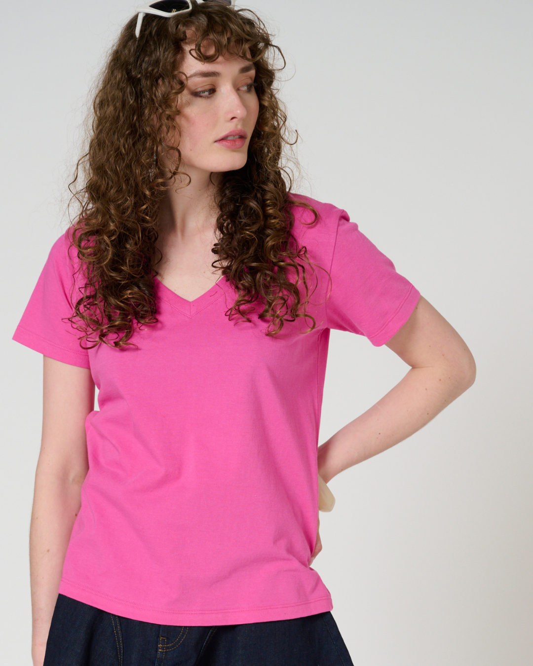 Isabelle V-neck Top