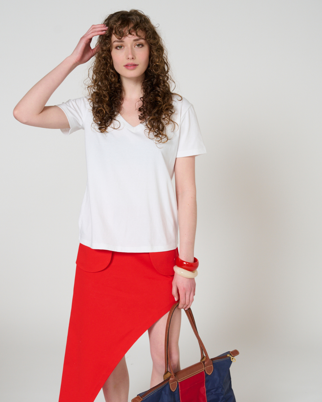 Isabelle V-neck Top