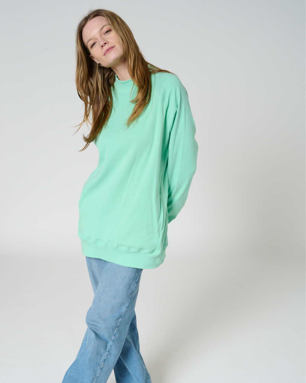 Jackie Mock neck Top