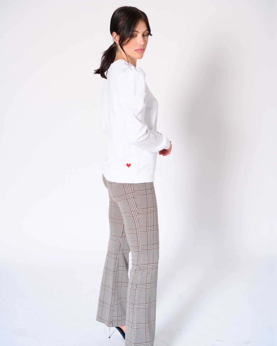 Jana puff sleeve Top