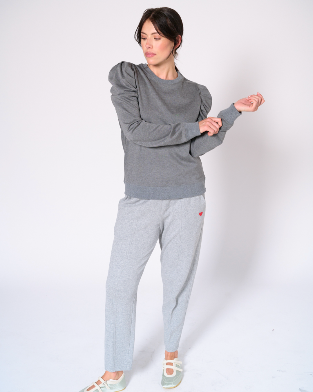 Jana puff sleeve Top