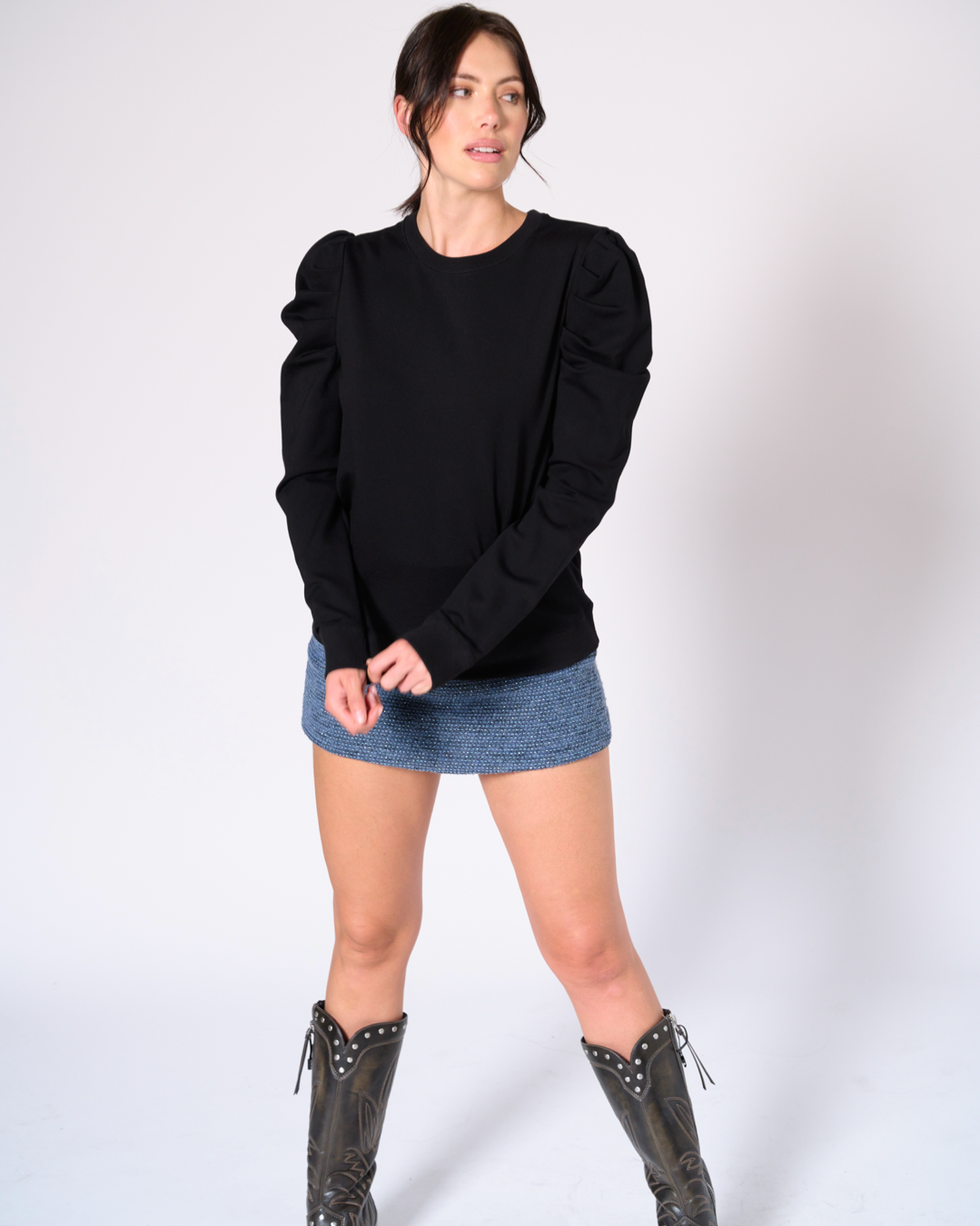 Jana puff sleeve Top