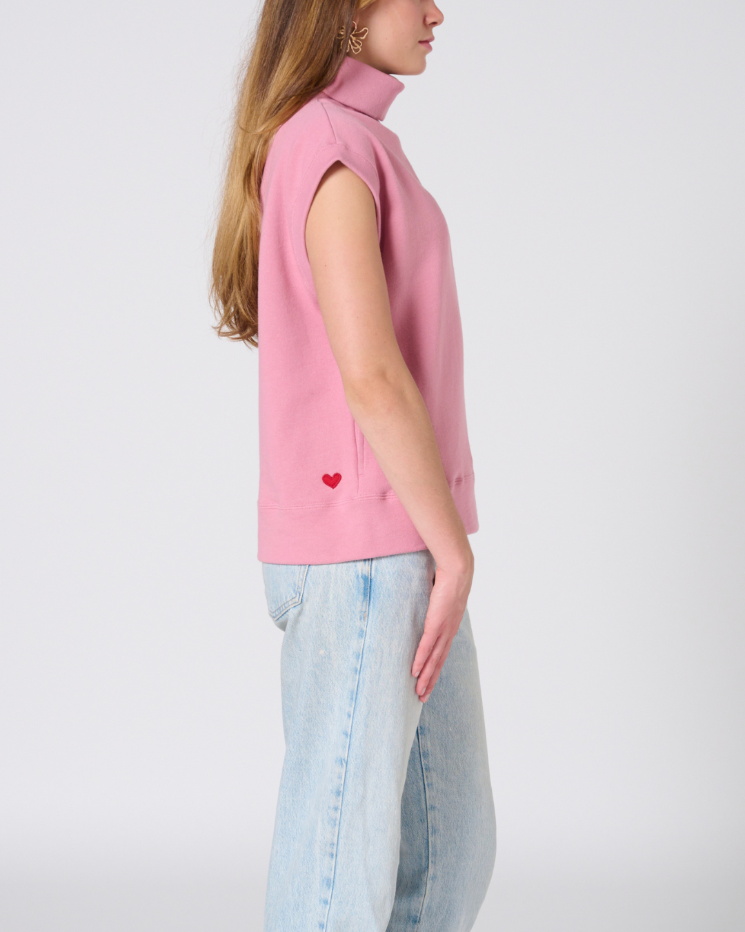 Jill High neck Vest