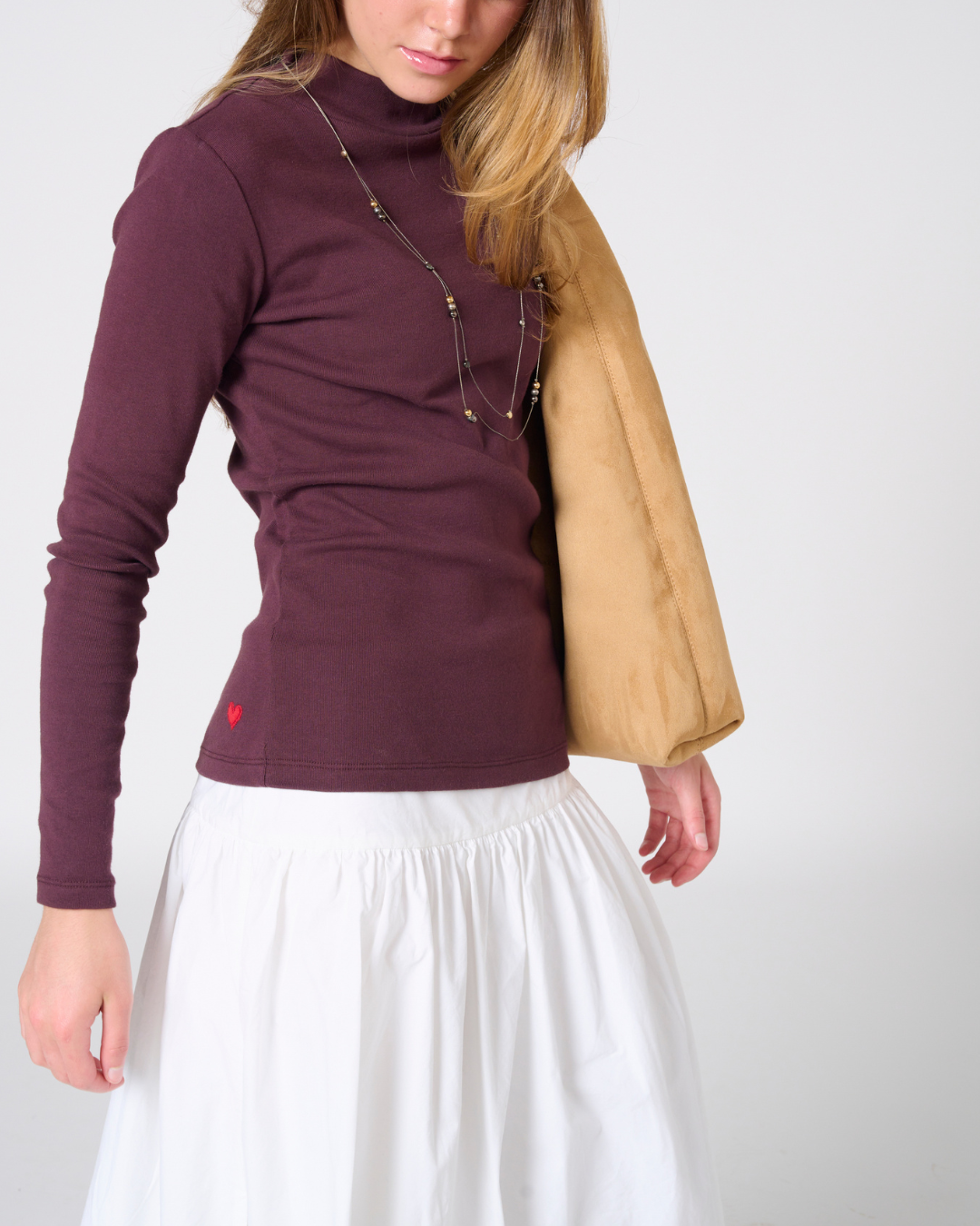 Josee funnel neck Top