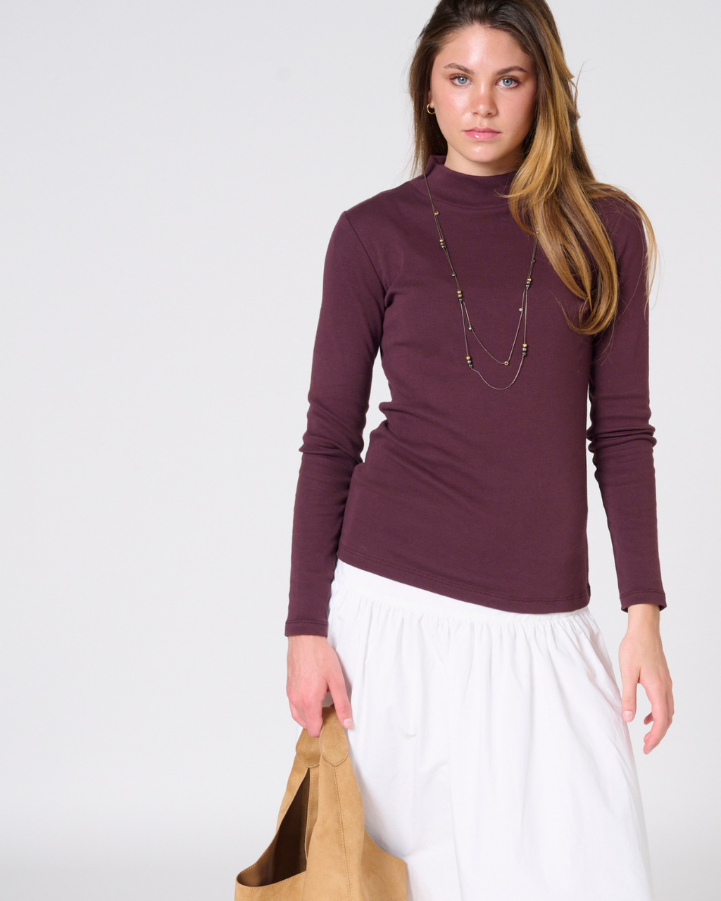 Josee funnel neck Top
