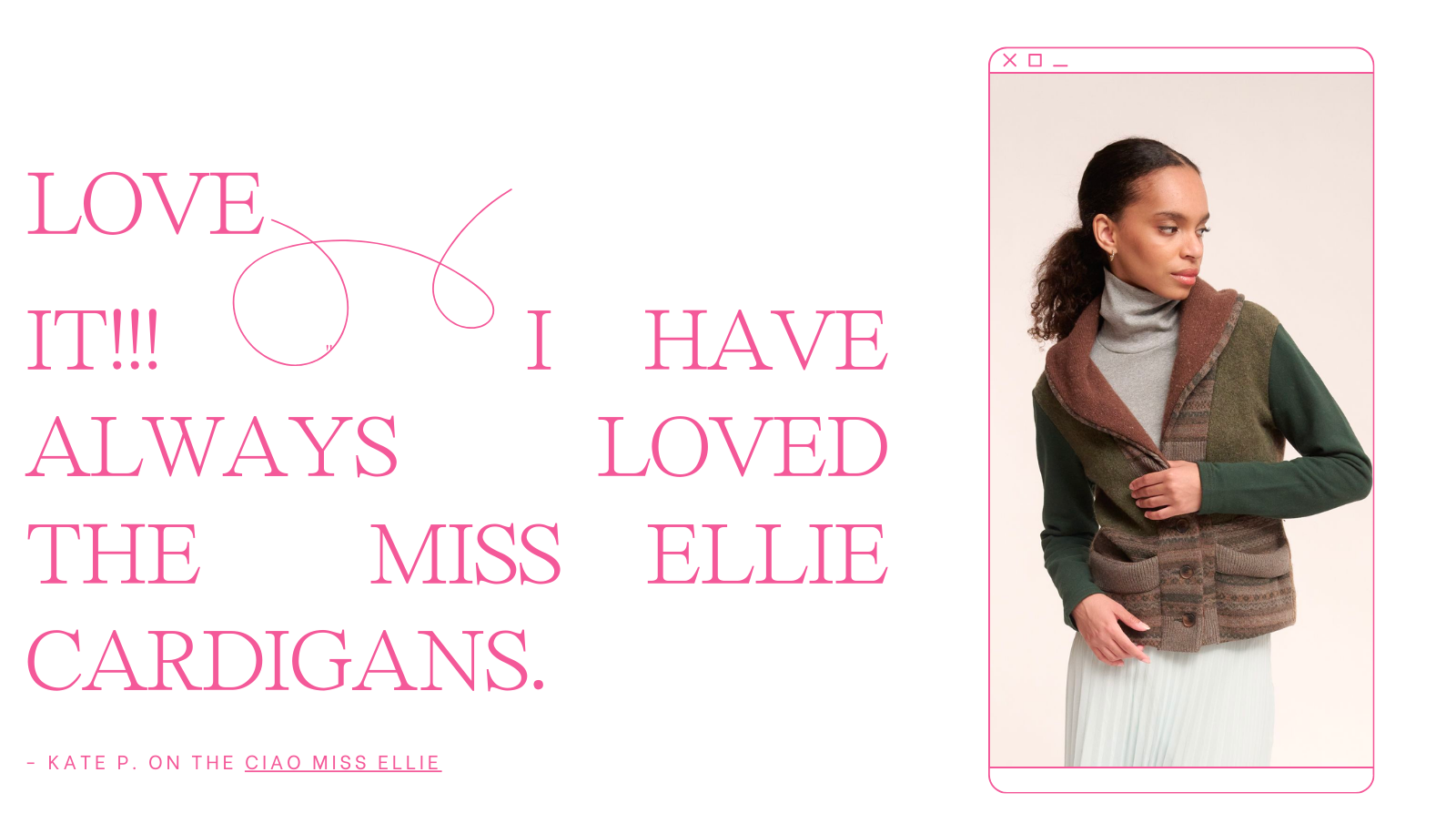 Love sale ellie cardigan