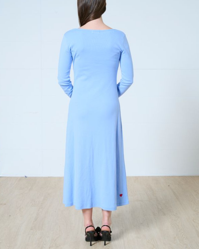 Lennon square neck midi dress