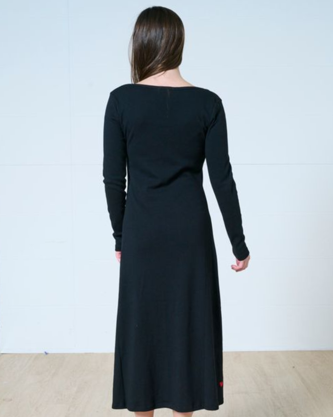 Lennon square neck midi dress