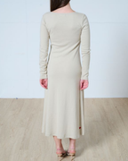 Lennon square neck midi dress