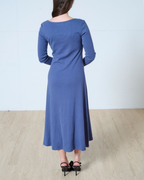Lennon square neck midi dress