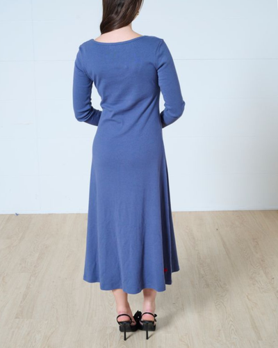 Lennon square neck midi dress