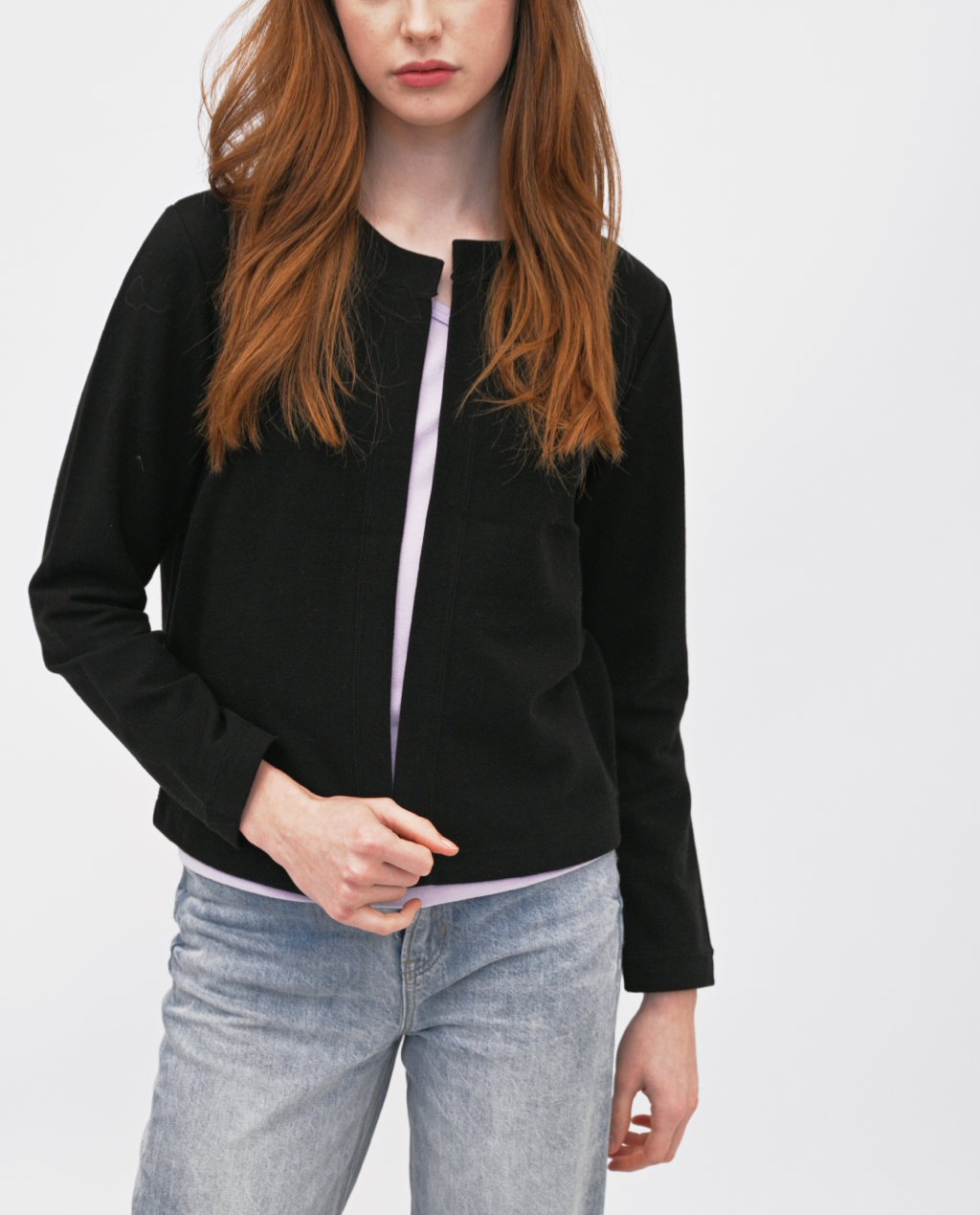 Mara crew neck jacket