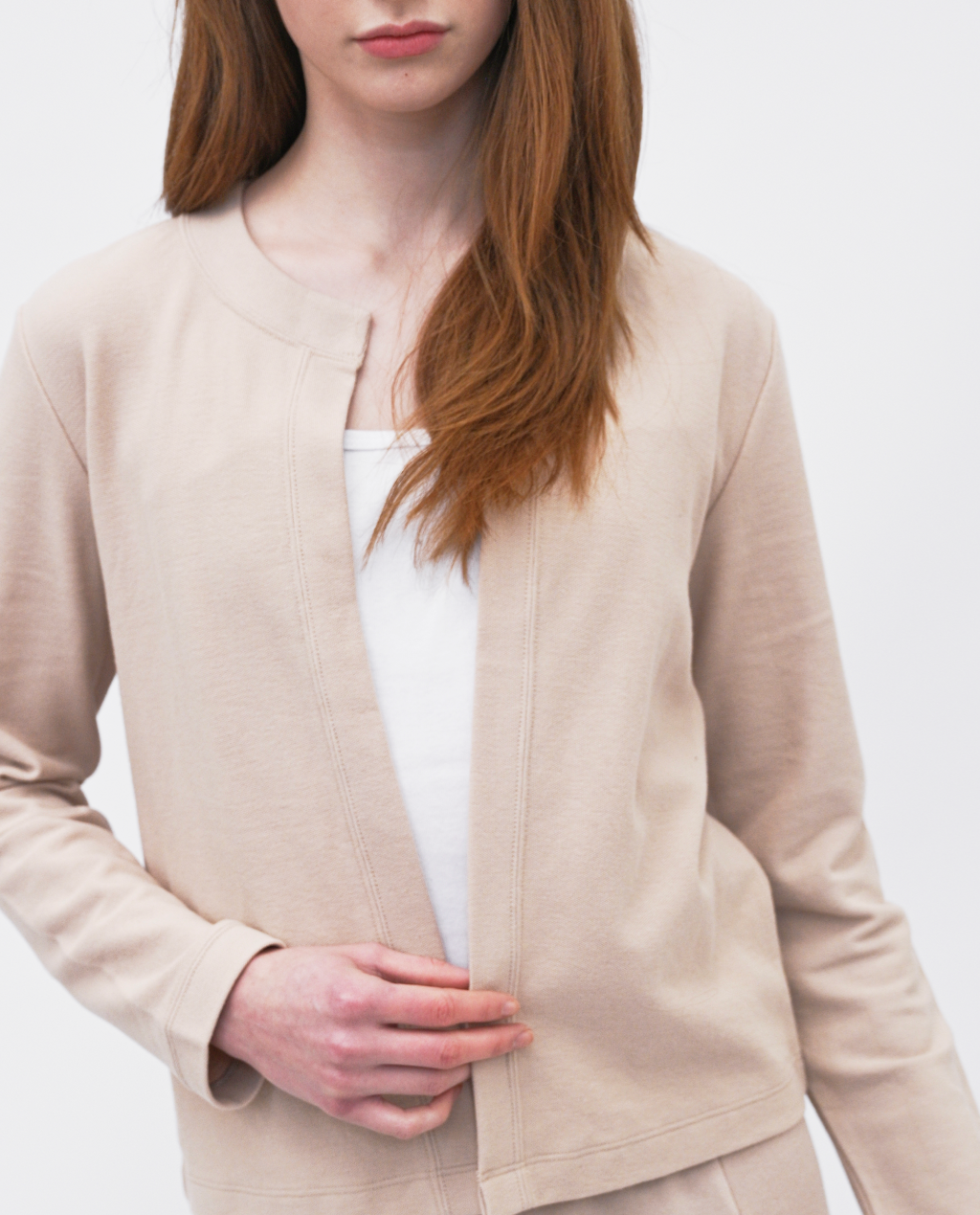 Mara crew neck jacket