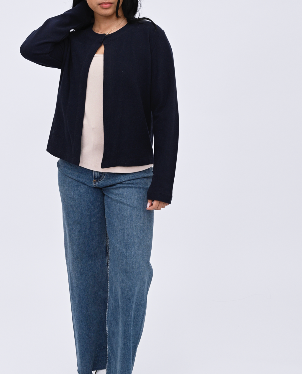 Mara crew neck jacket