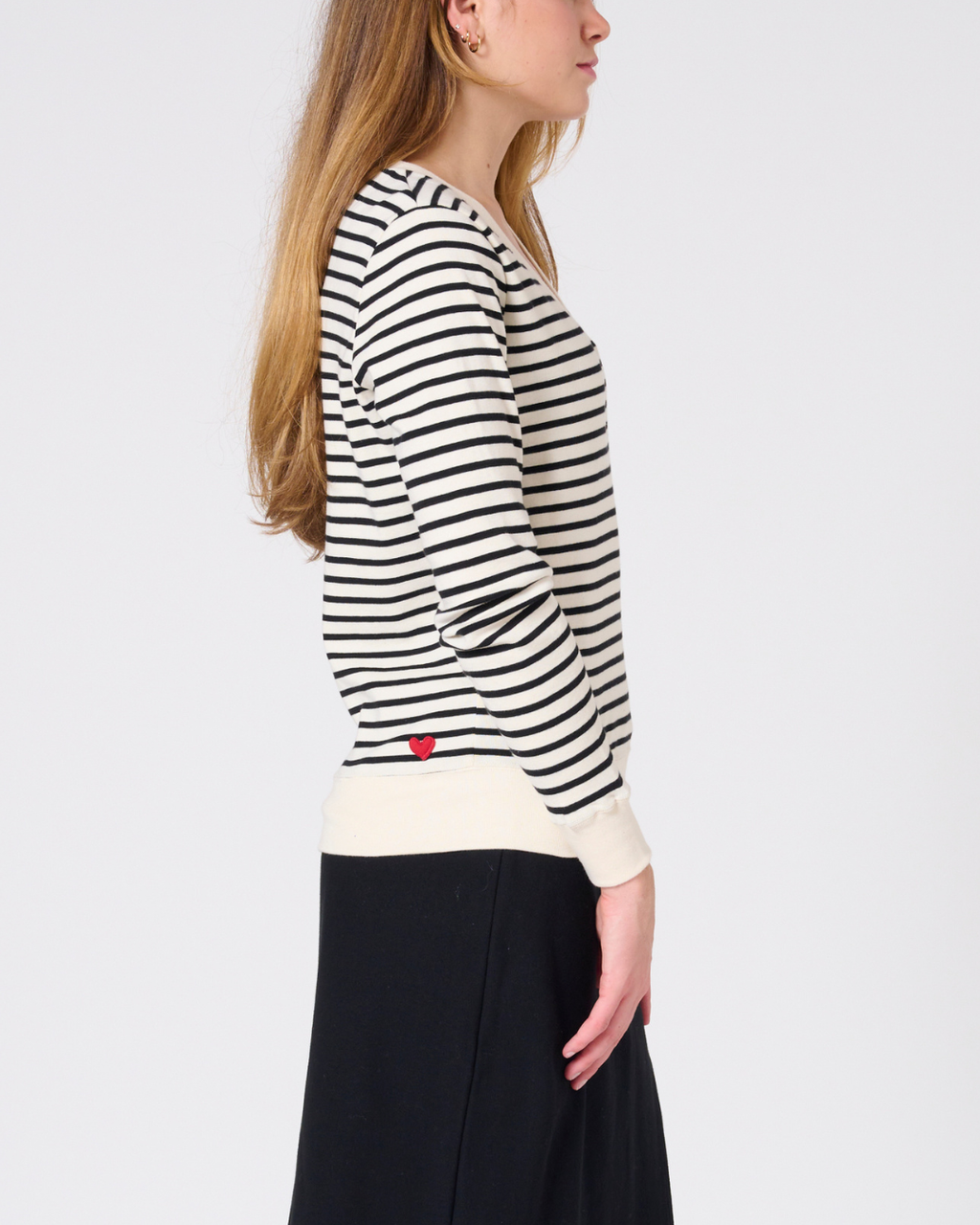 *PREORDER Martina Stripe V-Neck Top