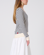*PREORDER Martina Stripe V-Neck Top