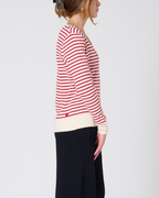 *PREORDER Martina Stripe V-Neck Top