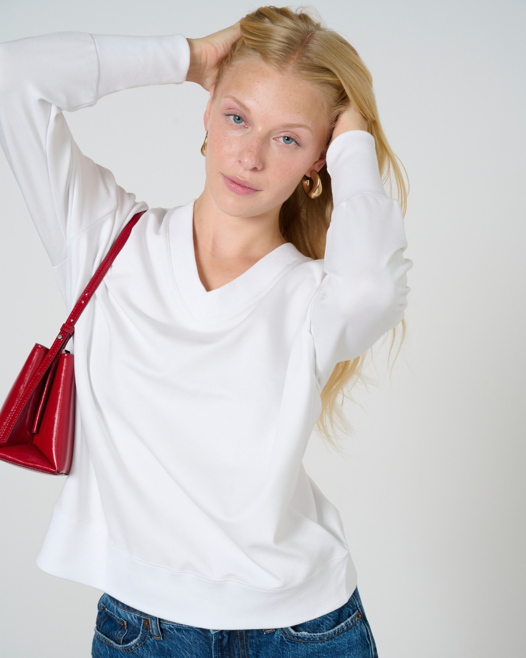 Maureen V-neck Top